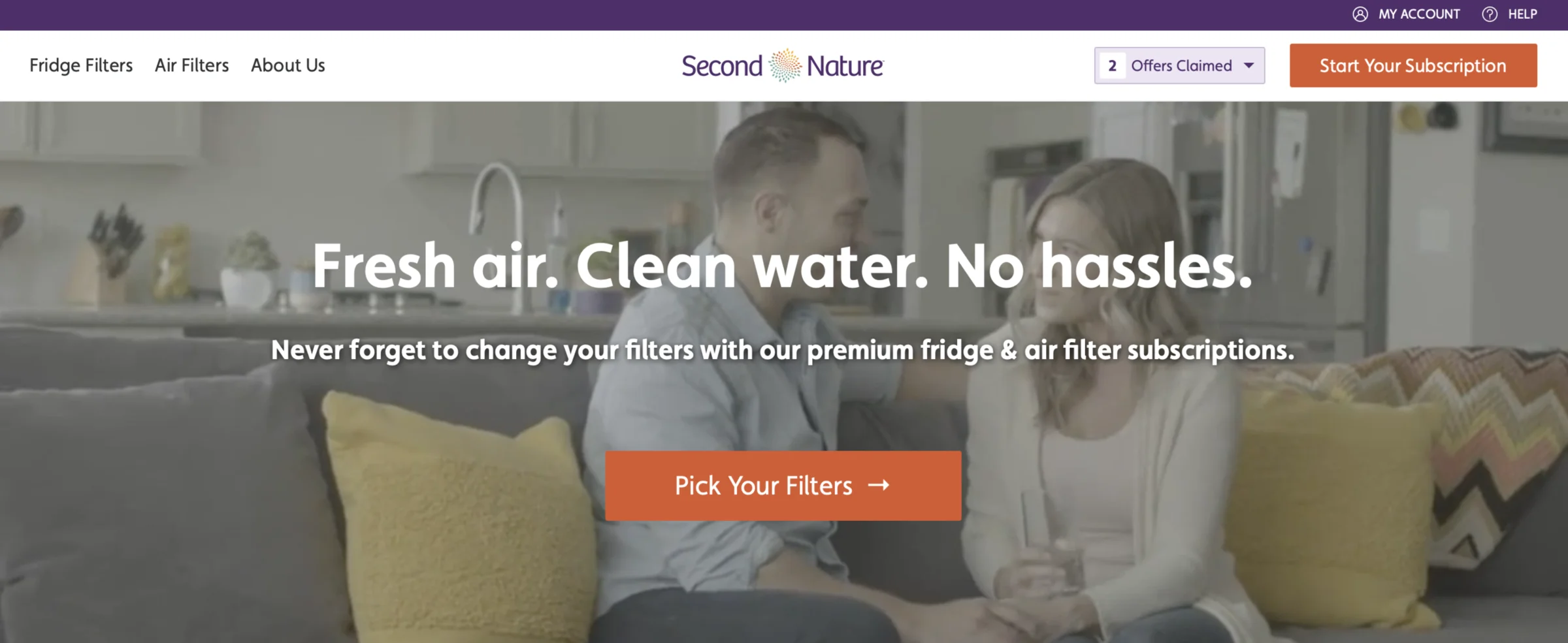 Before, the utility-style website that treated every page like a spec sheet