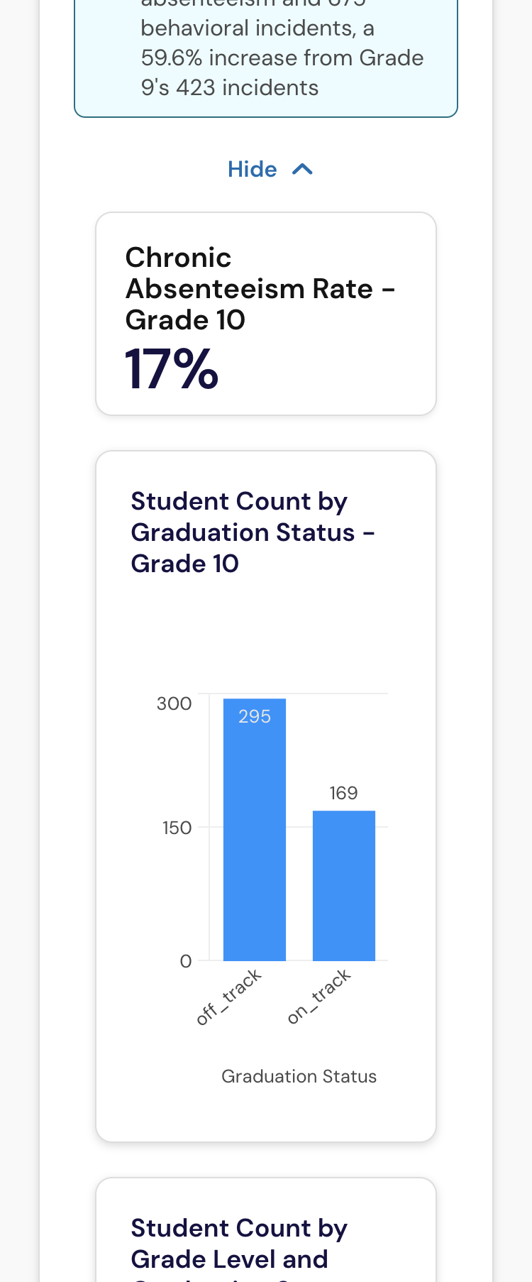 Focused mobile Life Skills overview at the wider breakpoint, showing the beginning of the Assess experience